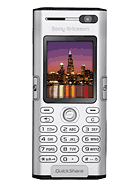 Best available price of Sony Ericsson K600 in Thailand